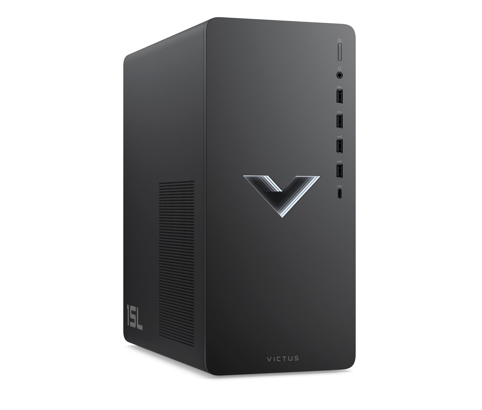 Victus by HP 15L Gaming Desktop TG02-0025m, Windows 11 Home, AMD Ryzen™ 5, 16GB RAM, 512GB SSD, AMD Radeon™ RX 6400, Mica silver