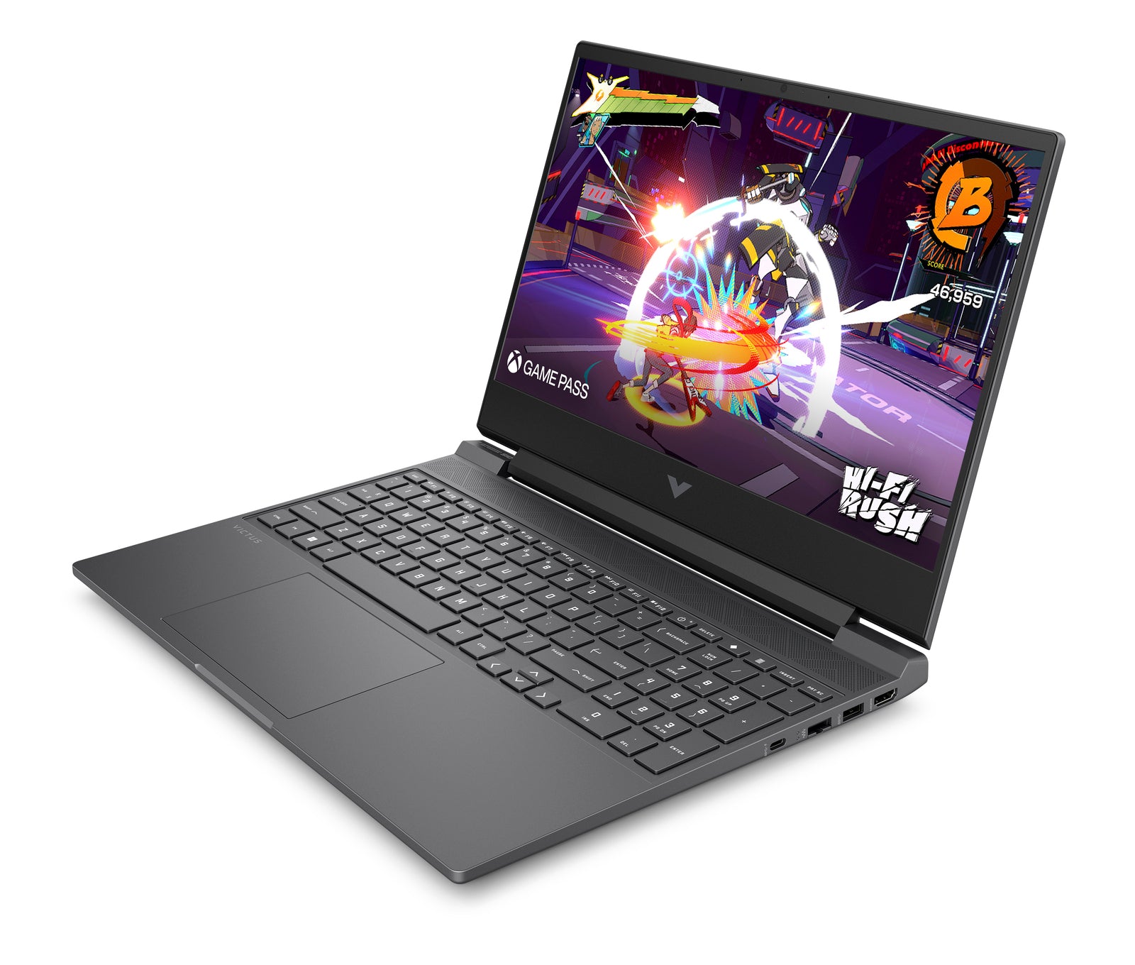 Victus Gaming Laptop 15-fb3025nr 15.6", Windows 11 Home,  AMD Ryzen™ 7, 16GB RAM, 1TB SSD, NVIDIA® GeForce RTX™ 4050, FHD, Mica silver - Image 2