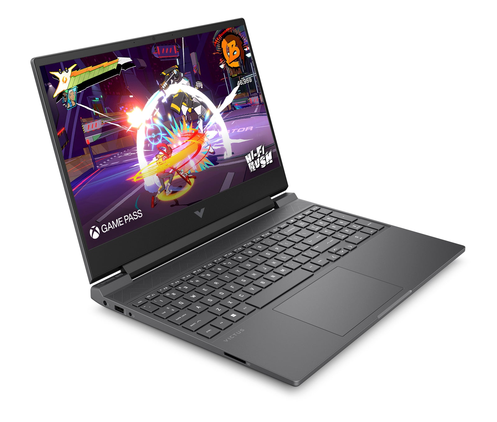 Victus Gaming Laptop 15-fb3025nr 15.6", Windows 11 Home,  AMD Ryzen™ 7, 16GB RAM, 1TB SSD, NVIDIA® GeForce RTX™ 4050, FHD, Mica silver - Image 3