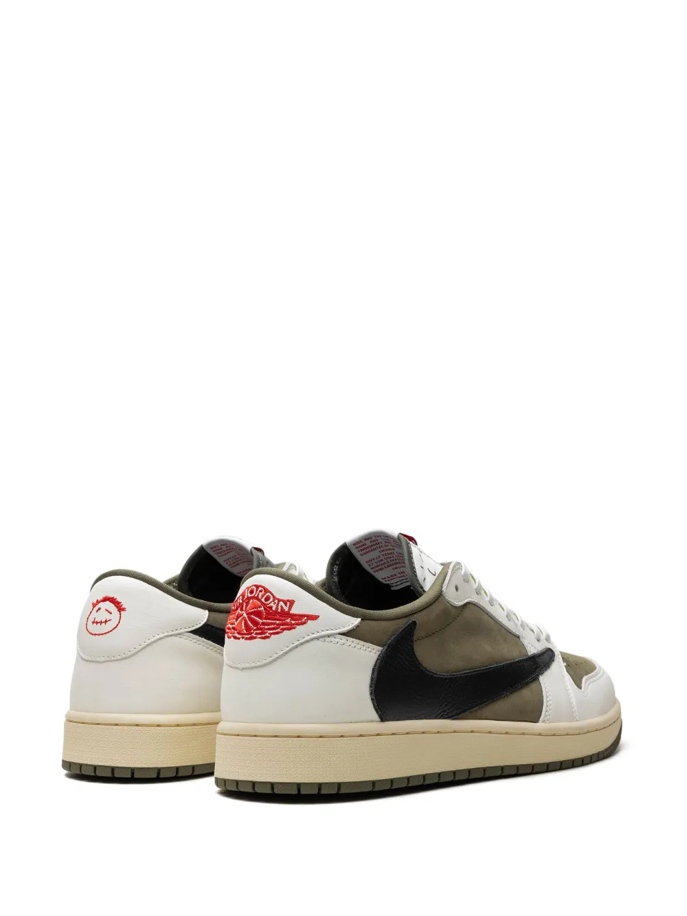 x Travis Scott Air Jordan 1 Low OG "Medium Olive" sneakers - Image 2